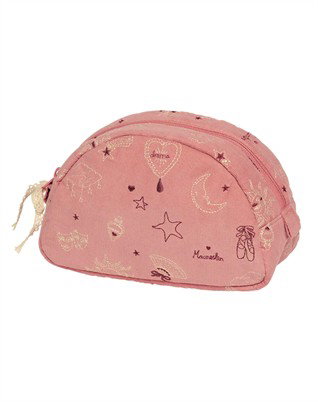 Maanesten - Medium Makeup Toilettaske - Pink Theatre Magic 